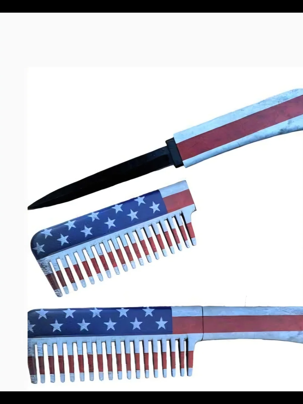 Self Defense Comb With Hidden Knife – New Colors